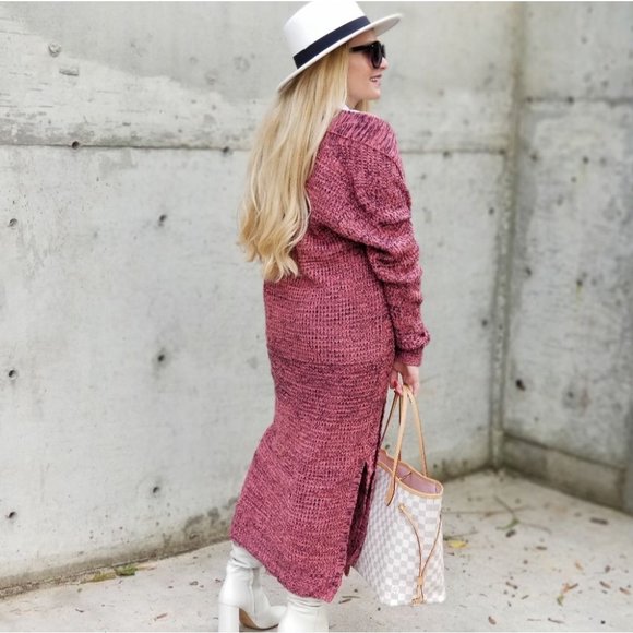 Cardigan Long Sleeve Knitted Sweater Cardi… - Picture 7 of 9